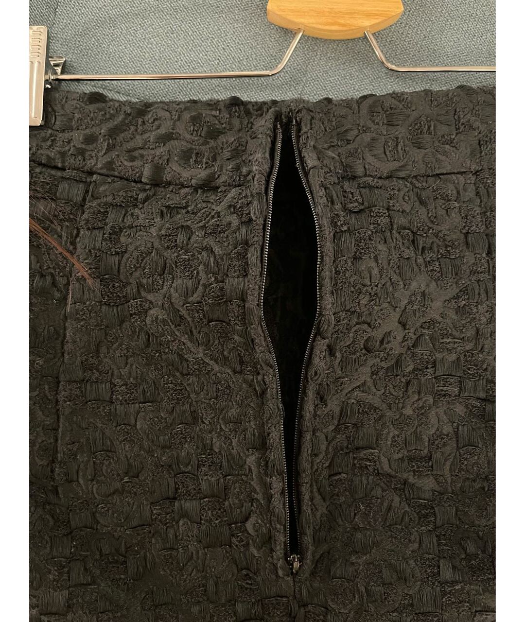 DSQUARED2 Черная полиэстеровая юбка мини, фото 4