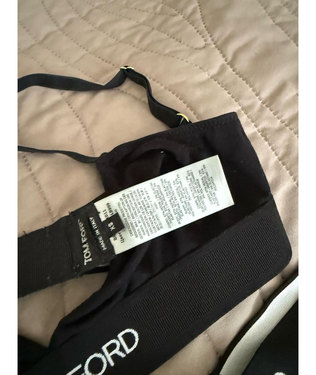 TOM FORD Черный хлопко-эластановый спортивные костюмы, фото 3