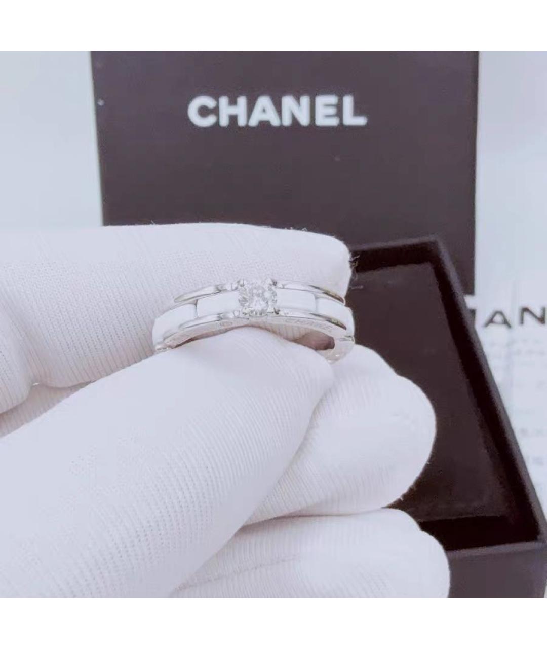 CHANEL Белое кольцо из белого золота, фото 3