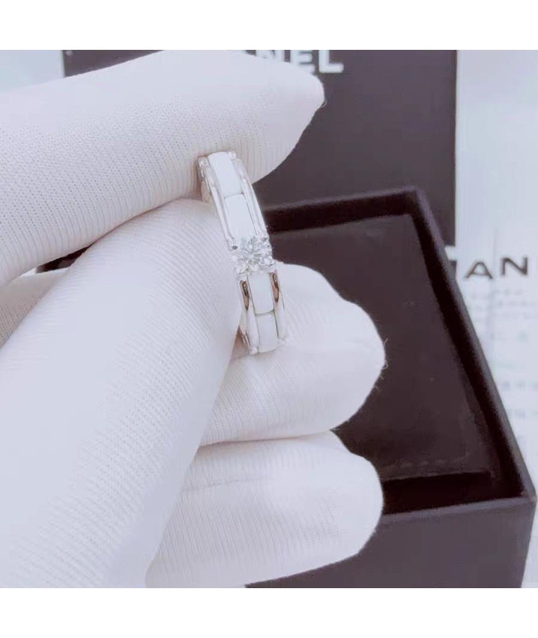 CHANEL Белое кольцо из белого золота, фото 4