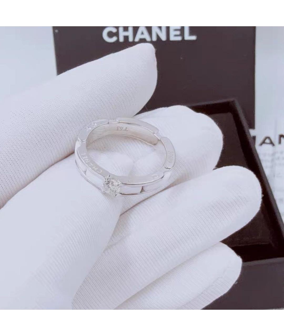 CHANEL Белое кольцо из белого золота, фото 6