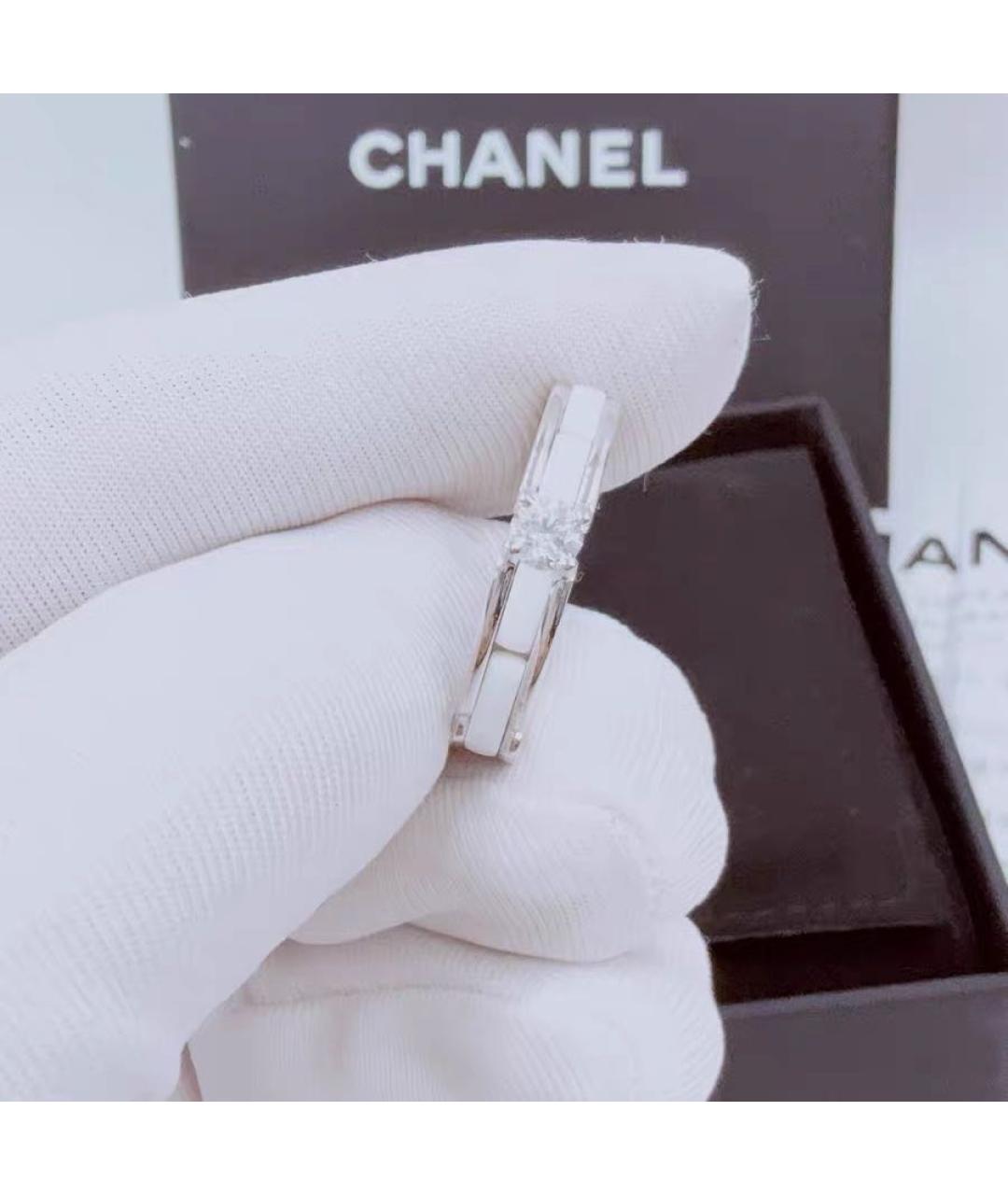 CHANEL Белое кольцо из белого золота, фото 5