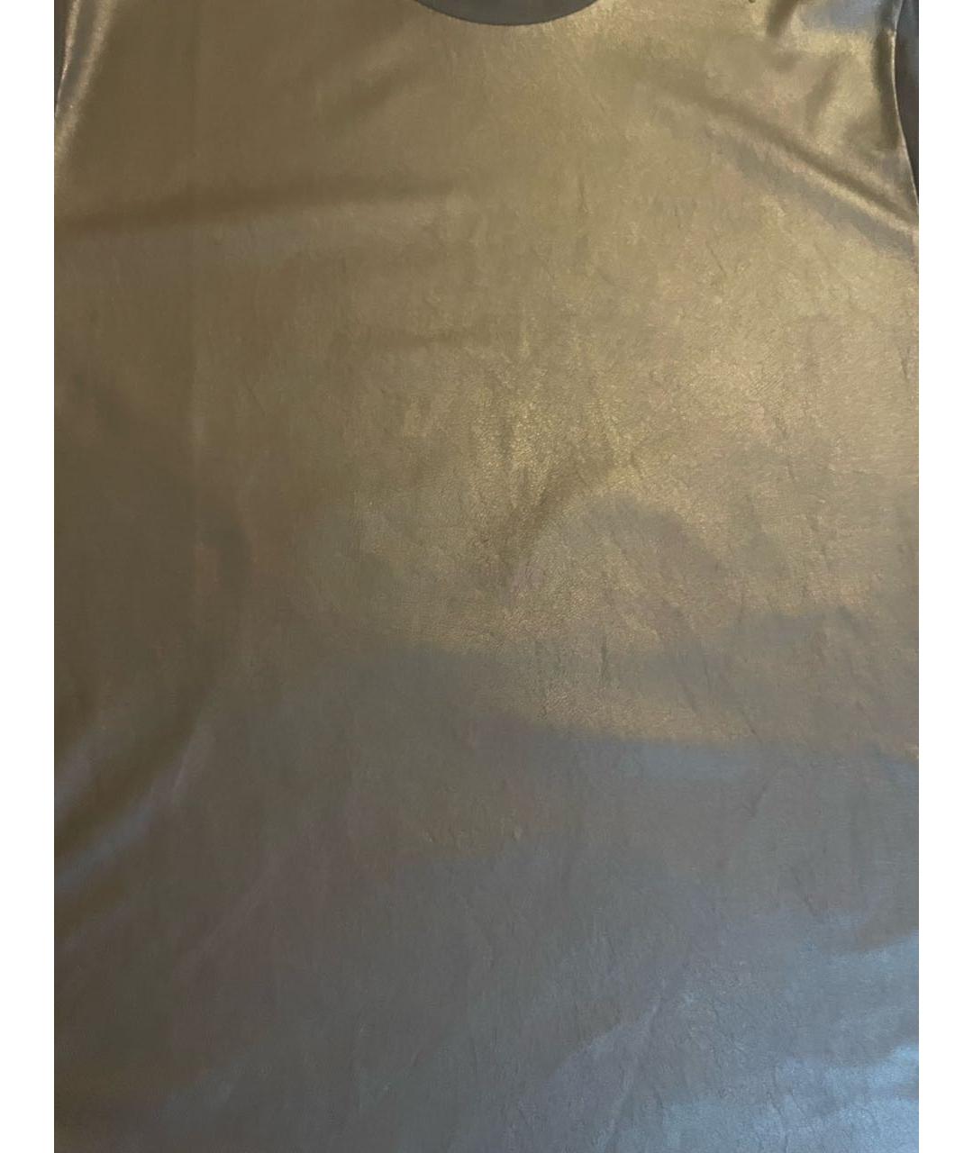 NEIL BARRETT Черная хлопковая футболка, фото 4