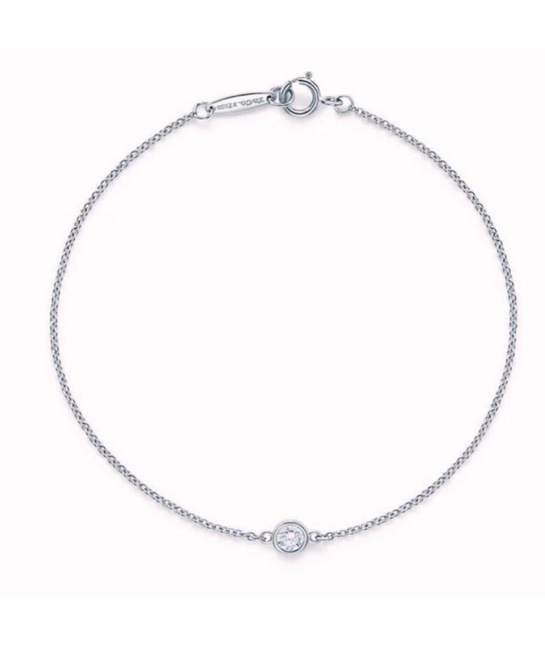 TIFFANY&CO Белый платиновый браслет, фото 1