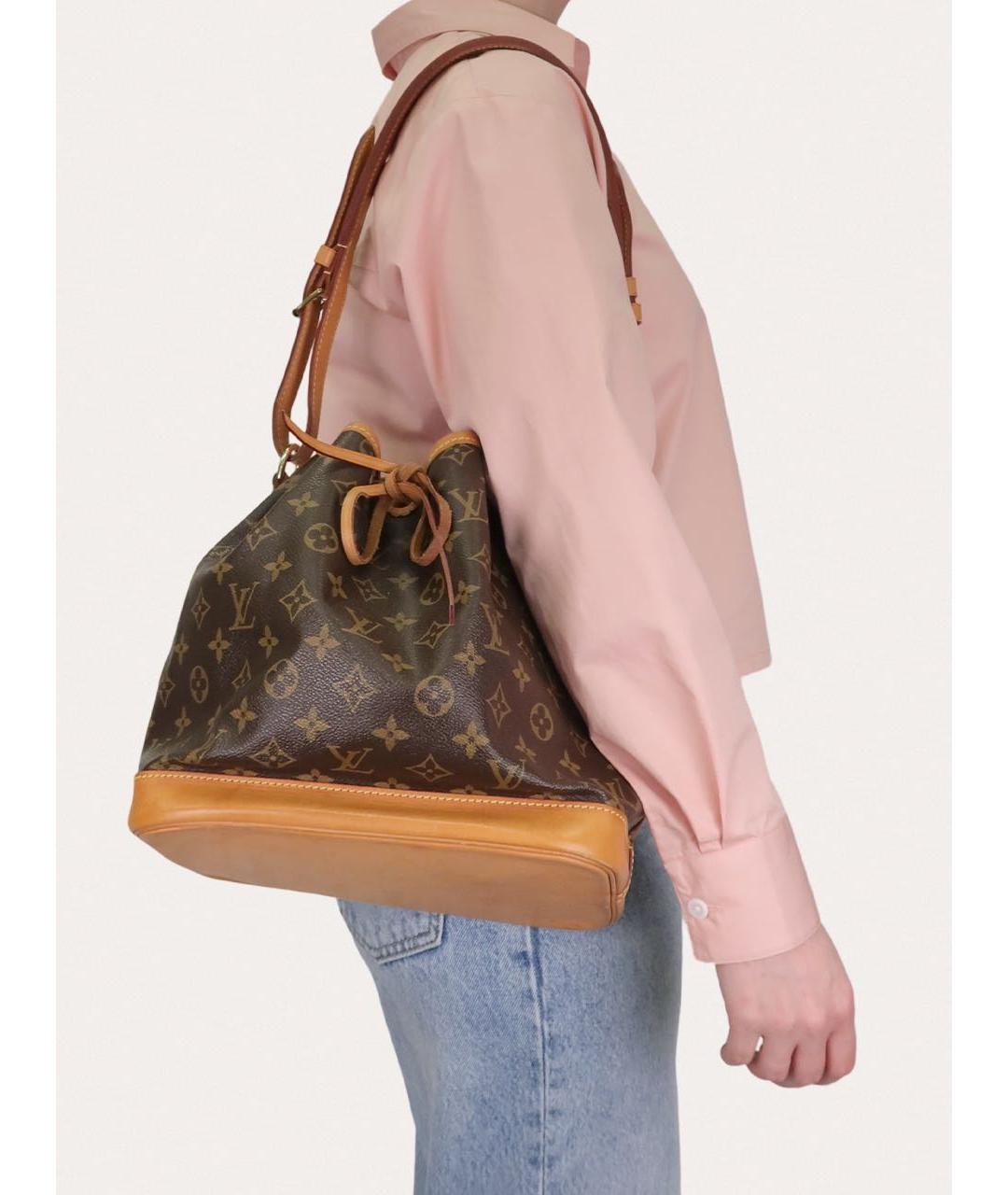 LOUIS VUITTON Коричневая сумка через плечо, фото 5