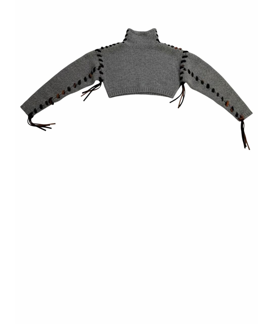 11 BY BORIS BIDJAN SABERI Антрацитовый джемпер / свитер, фото 1