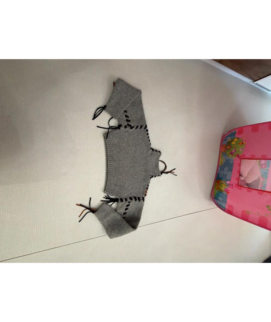 11 BY BORIS BIDJAN SABERI Антрацитовый джемпер / свитер, фото 4