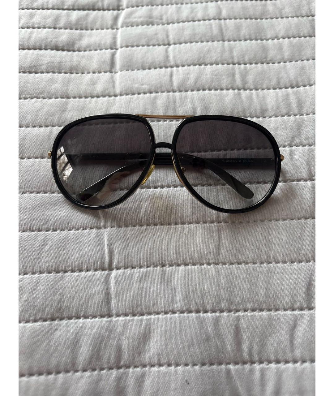 FURLA Черные пластиковые солнцезащитные очки, фото 6