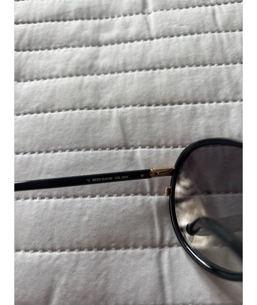 FURLA Черные пластиковые солнцезащитные очки, фото 5