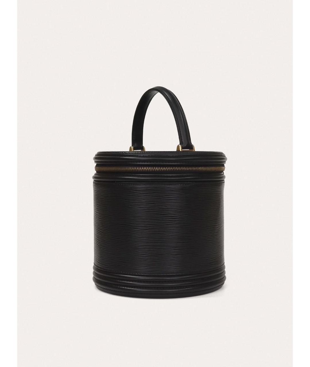 LOUIS VUITTON Коричневая кожаная сумка через плечо, фото 8