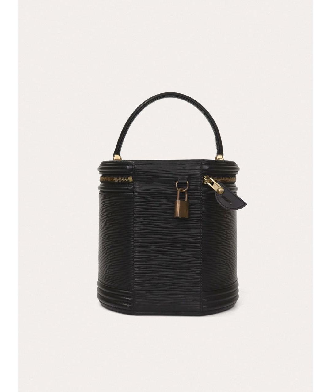 LOUIS VUITTON Коричневая кожаная сумка через плечо, фото 4