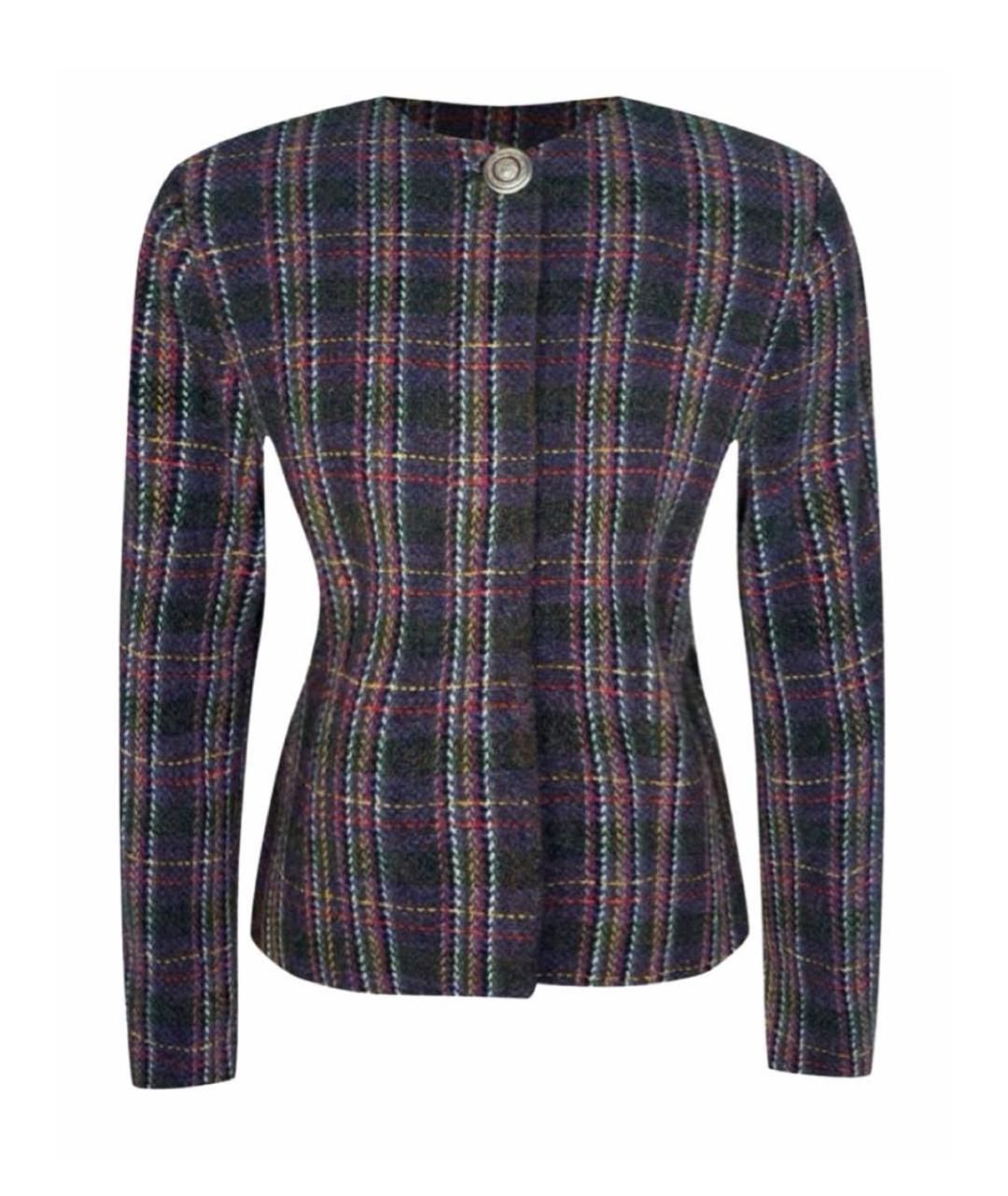 VERSUS VERSACE Мульти твидовый жакет/пиджак, фото 1