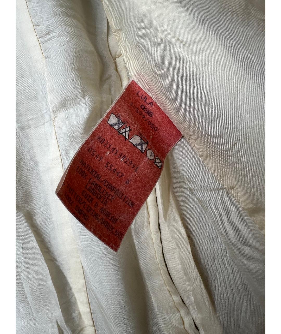 HUGO BOSS Белая кожаная куртка, фото 4