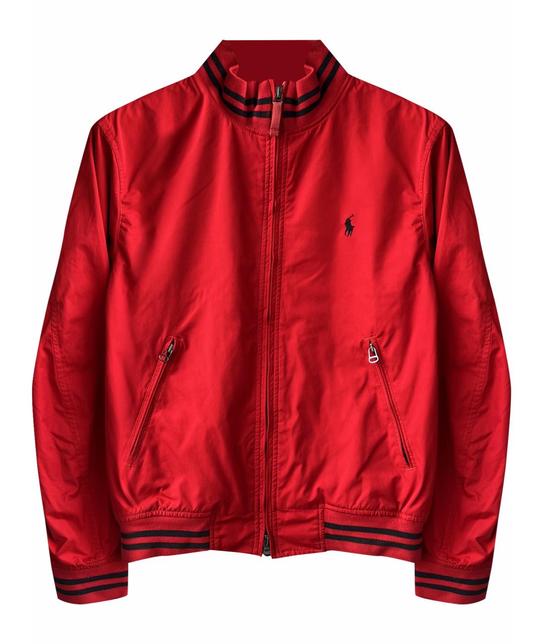 POLO RALPH LAUREN Красная полиэстеровая куртка, фото 1