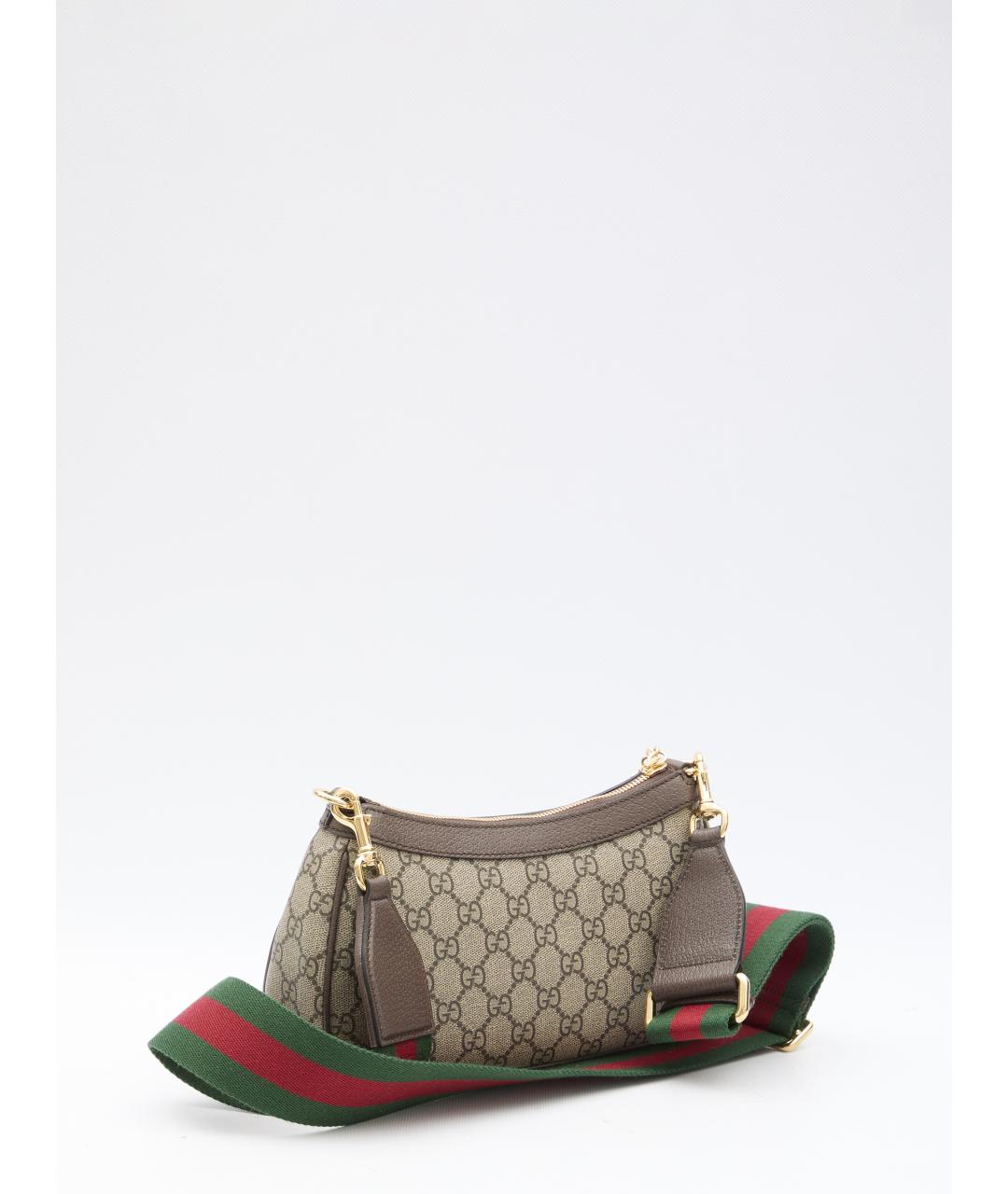 GUCCI Коричневая сумка через плечо, фото 2