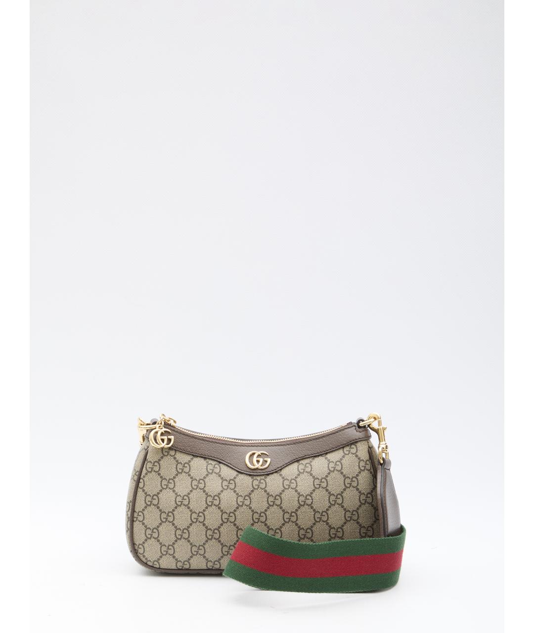 GUCCI Коричневая сумка через плечо, фото 5