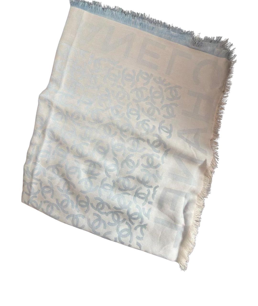 CHANEL Голубой платок, фото 1