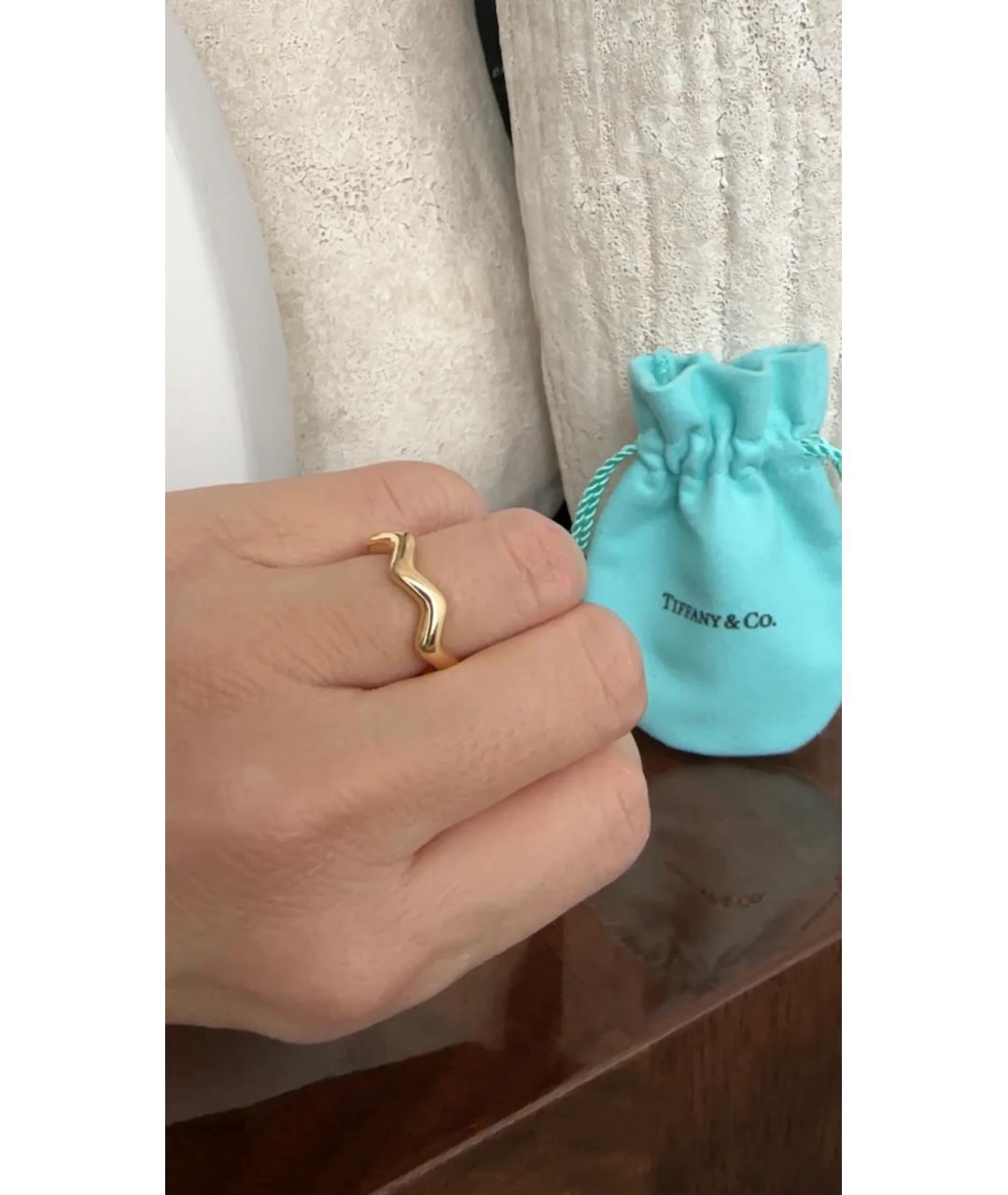TIFFANY&CO Золотое кольцо из желтого золота, фото 2