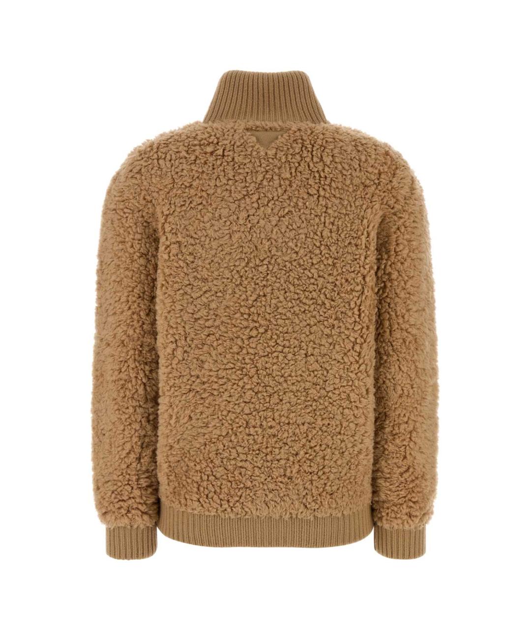 PRADA Бежевый шерстяной кардиган, фото 2