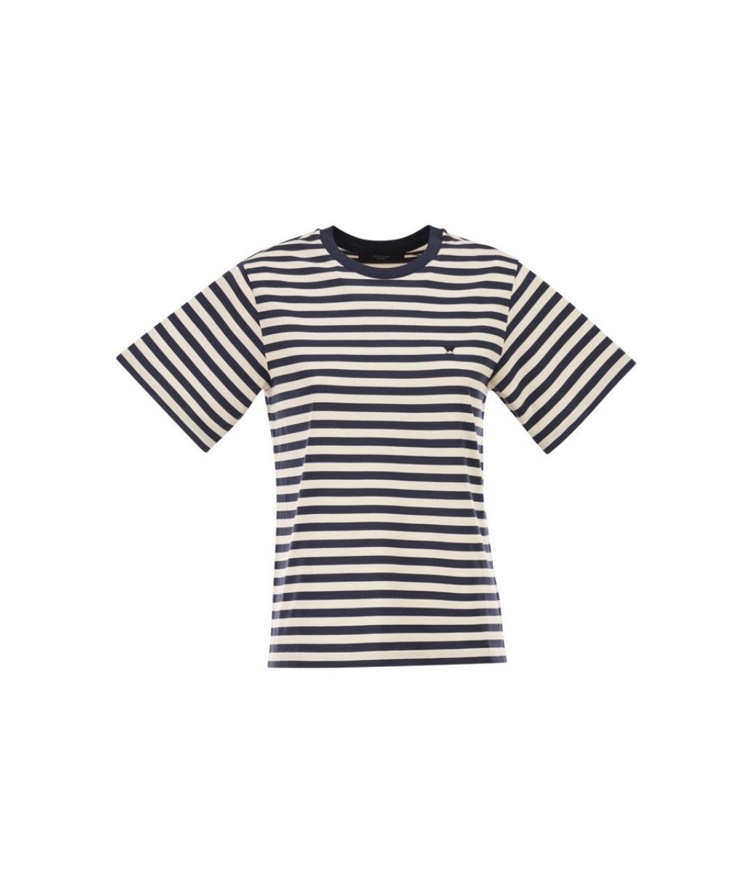 WEEKEND MAX MARA Мульти хлопковая футболка, фото 1