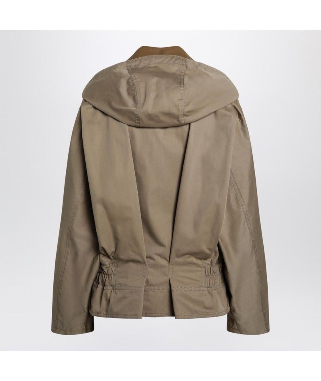 FENDI Бежевая хлопковая куртка, фото 2