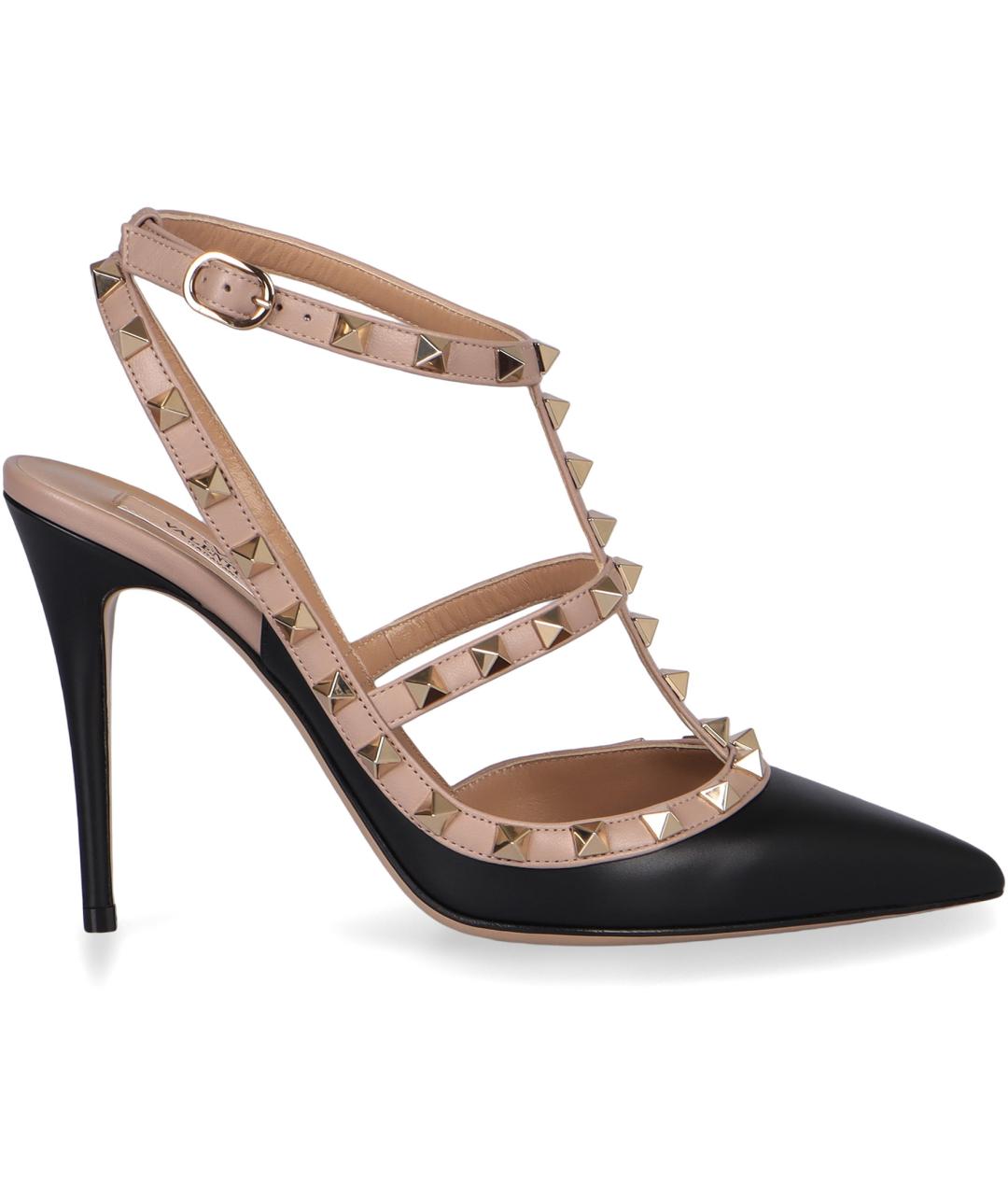 VALENTINO Черные кожаные туфли, фото 2