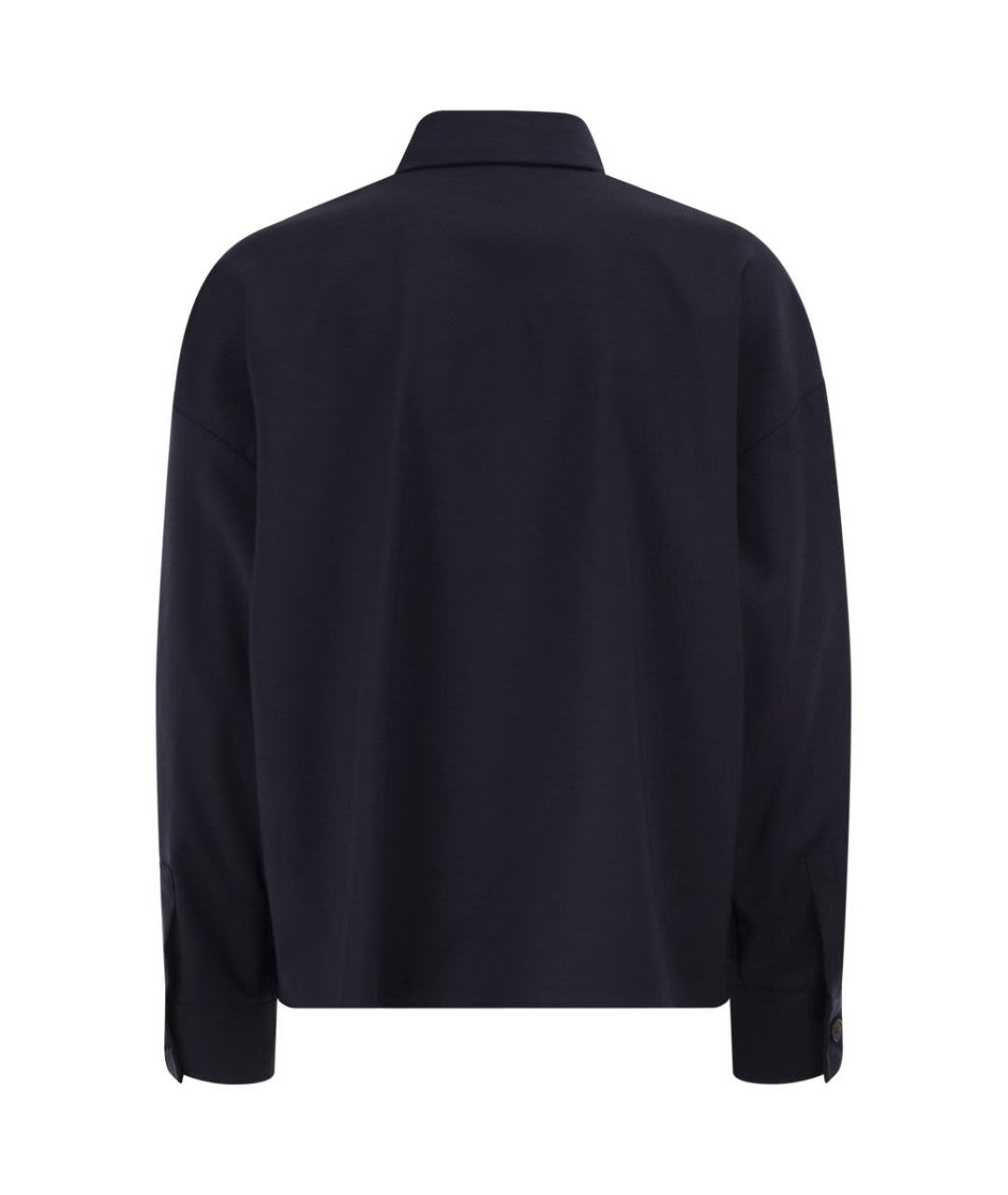 WEEKEND MAX MARA Синяя шерстяная куртка, фото 2