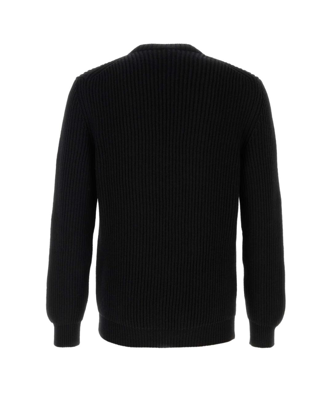 FENDI Черный шерстяной джемпер / свитер, фото 2