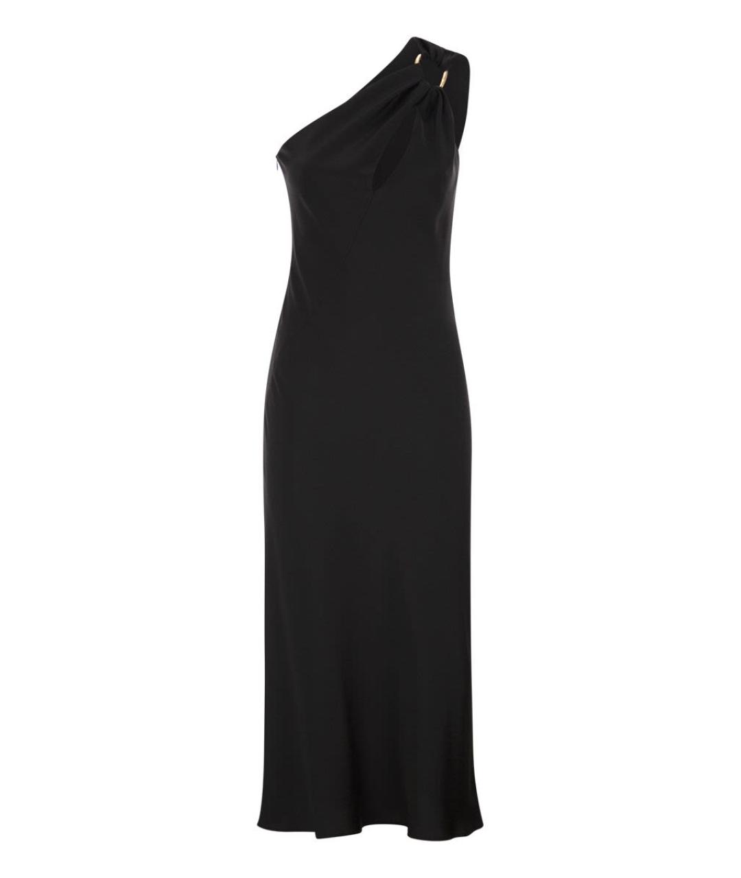 MAX MARA Черное ацетатное вечернее платье, фото 1