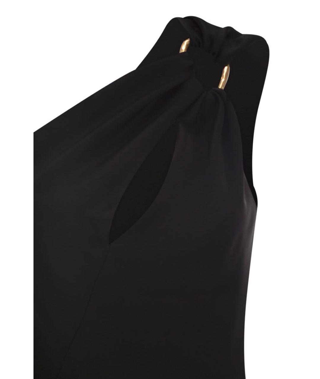 MAX MARA Черное ацетатное вечернее платье, фото 4