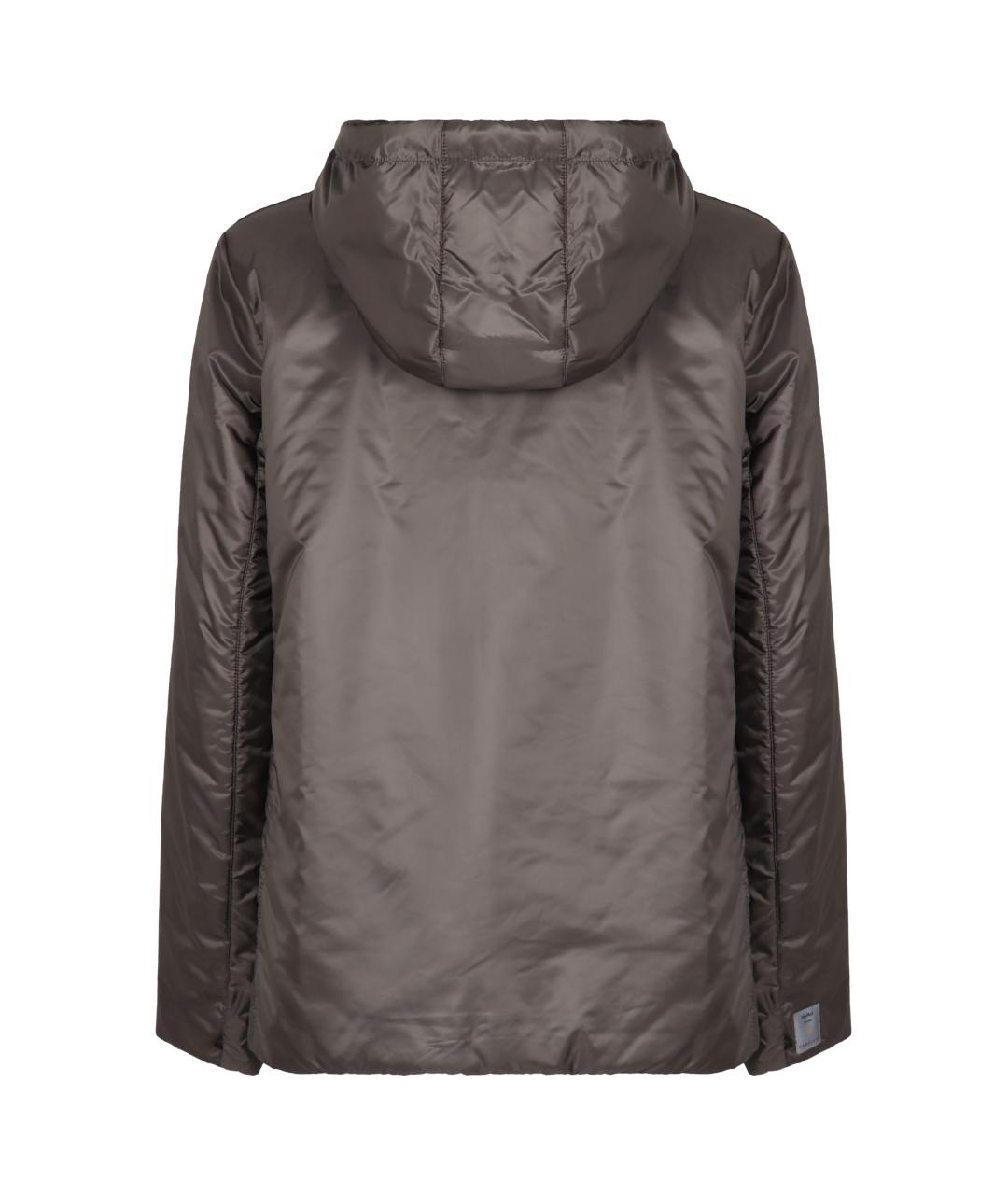 'S MAX MARA Серая полиэстеровая куртка, фото 2