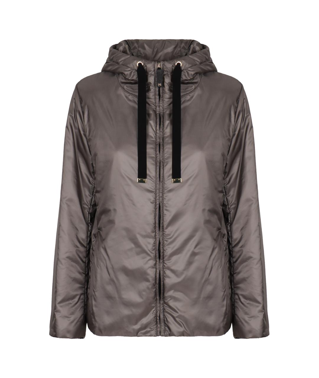 'S MAX MARA Серая полиэстеровая куртка, фото 1