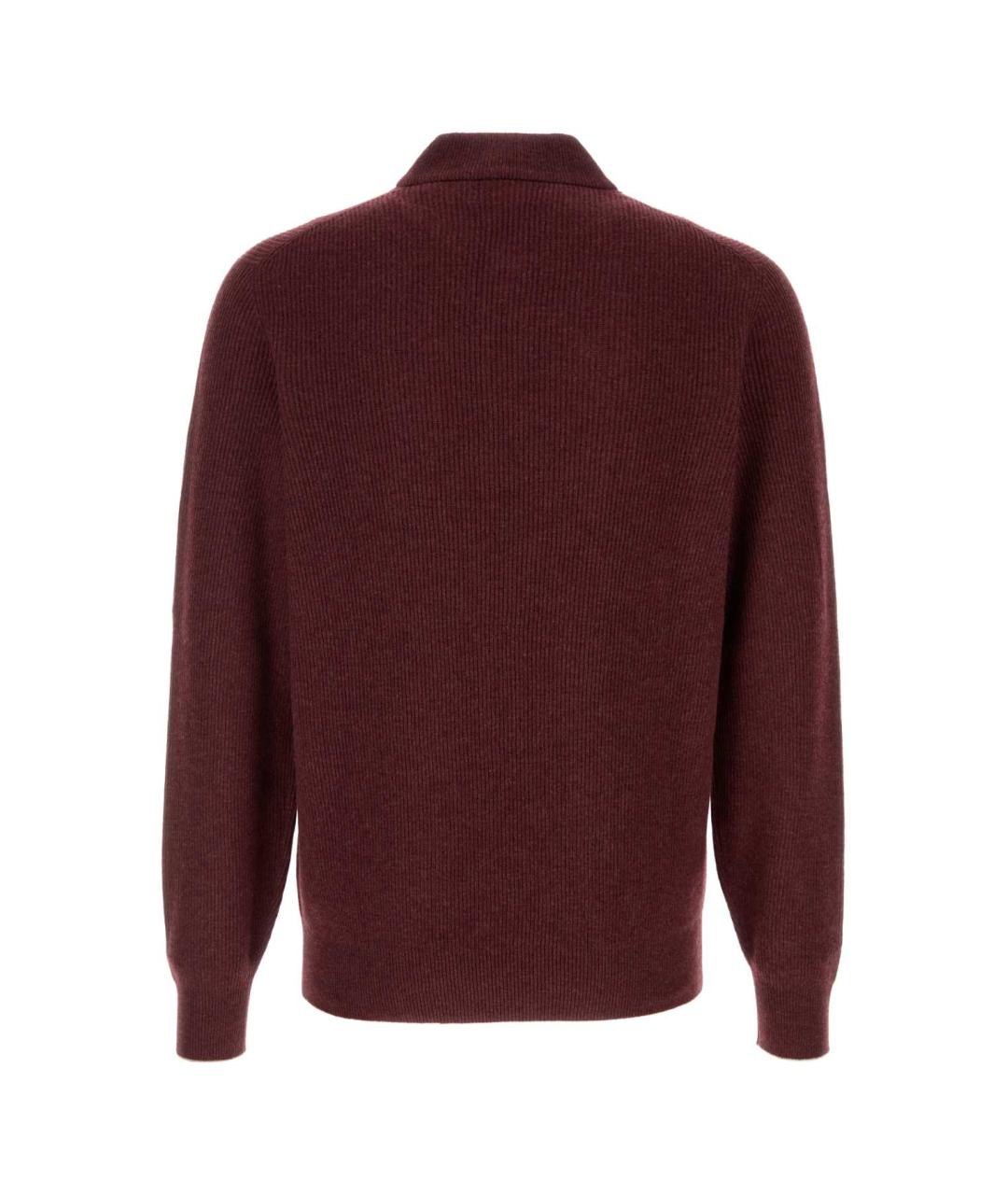 BRUNELLO CUCINELLI Фиолетовый кашемировый джемпер / свитер, фото 2