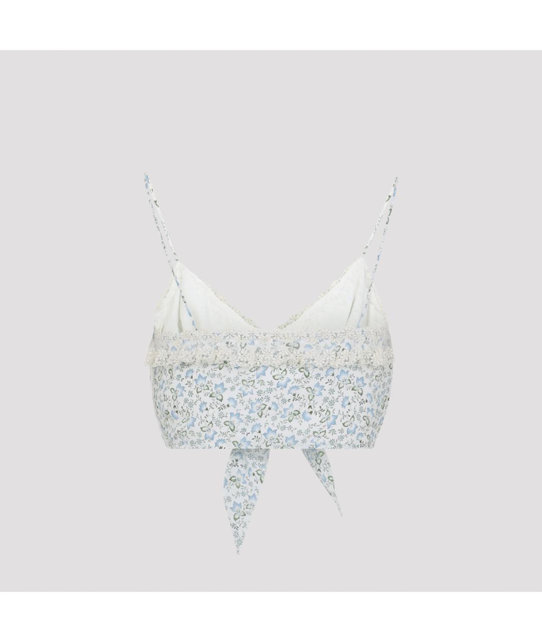 ERMANNO SCERVINO Мульти шелковая майка, фото 3