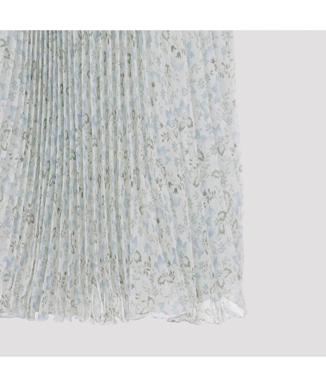 ERMANNO SCERVINO Шелковая юбка миди, фото 4