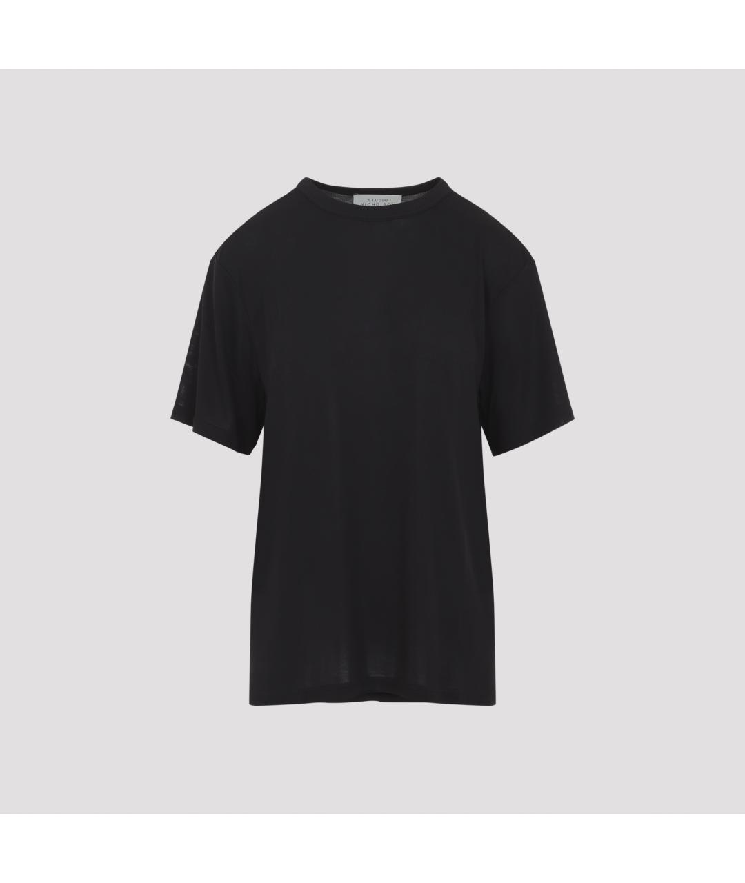 STUDIO NICHOLSON Черная футболка, фото 2