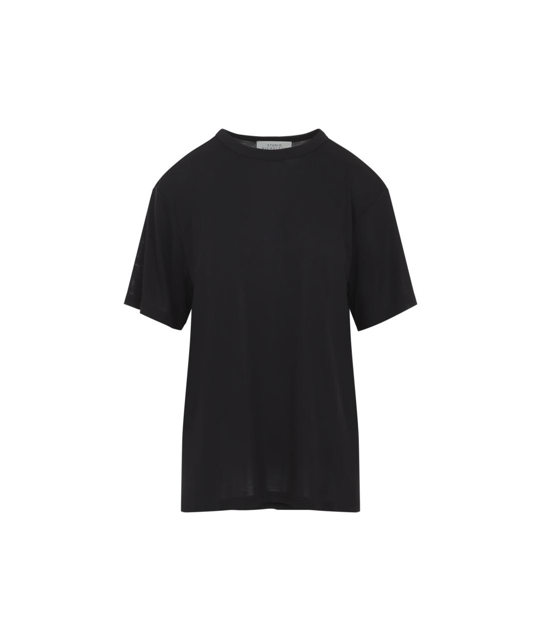 STUDIO NICHOLSON Черная футболка, фото 1