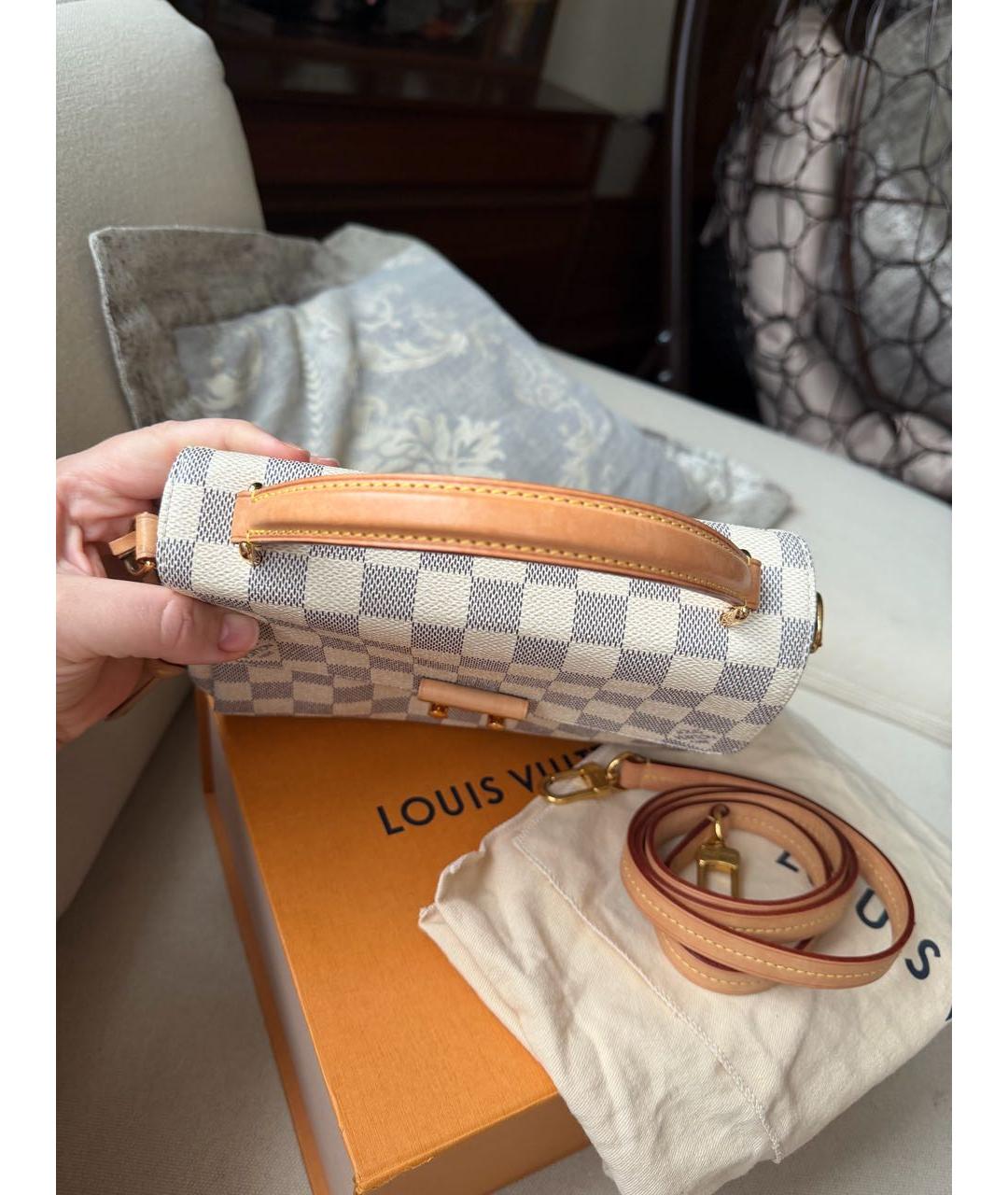 LOUIS VUITTON Бежевая сумка через плечо, фото 8