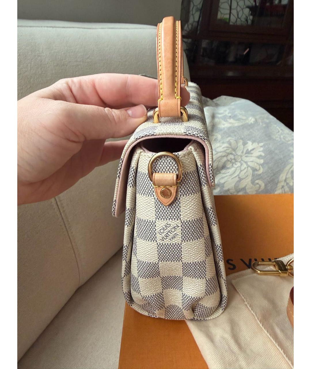 LOUIS VUITTON Бежевая сумка через плечо, фото 5