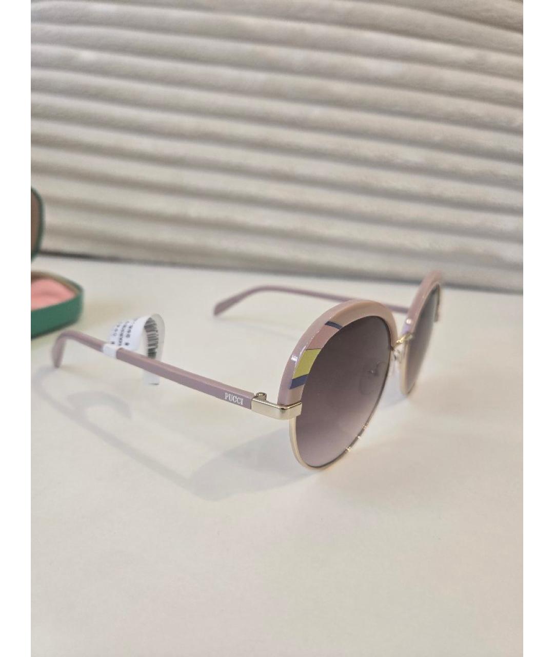 EMILIO PUCCI Мульти пластиковые солнцезащитные очки, фото 2