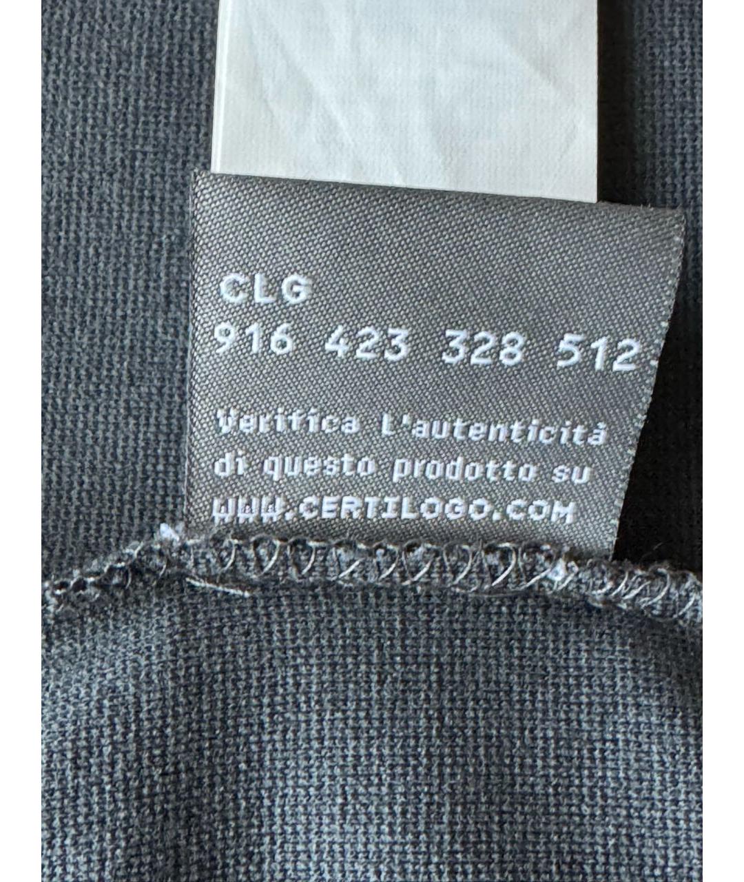 BLUMARINE Серое вискозное повседневное платье, фото 8