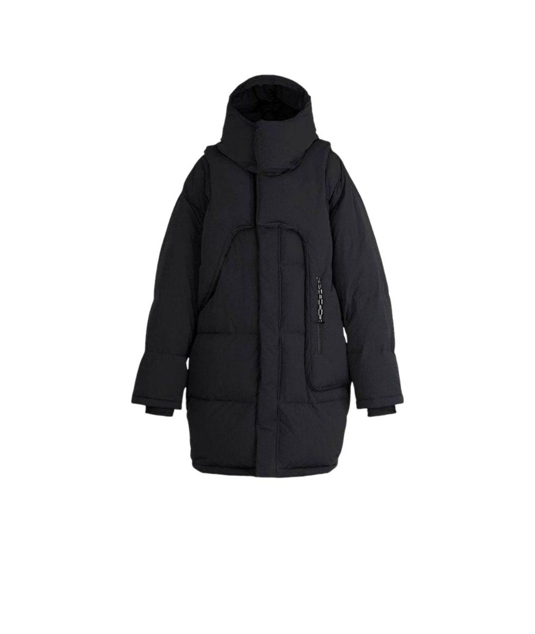 LOUIS VUITTON Черный полиамидовый пуховик, фото 1