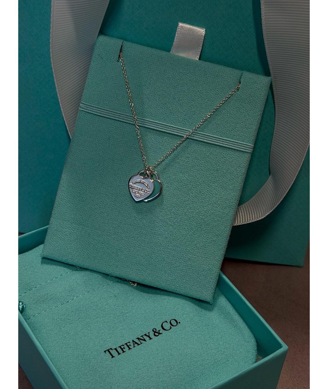 TIFFANY&CO Серебряное серебряное колье, фото 6