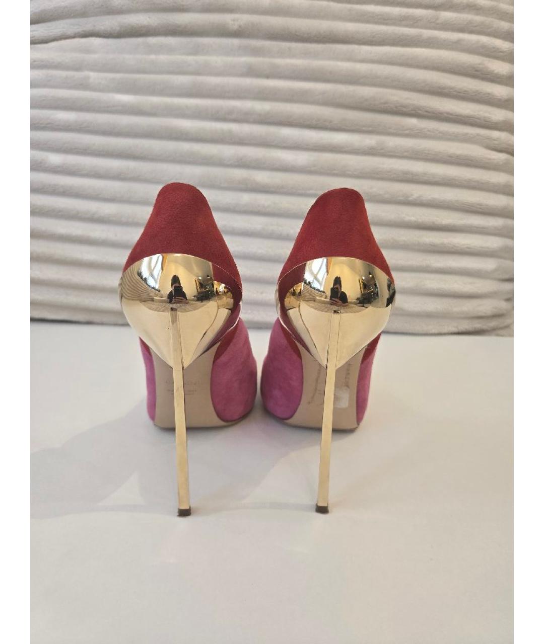 CASADEI Мульти замшевые туфли, фото 4