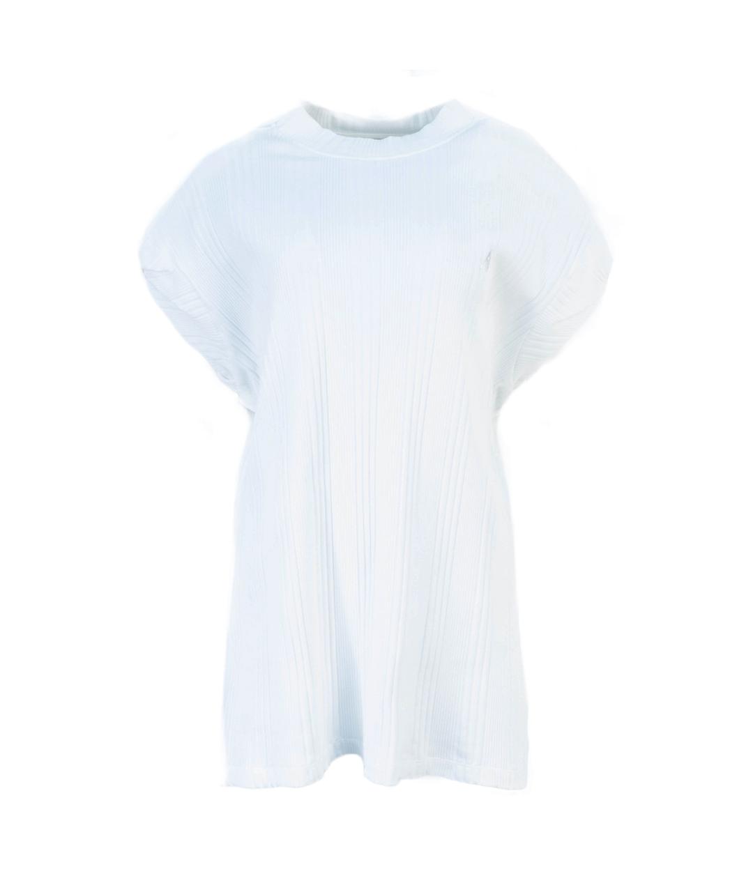 THE ATTICO Белая хлопковая блузы, фото 1