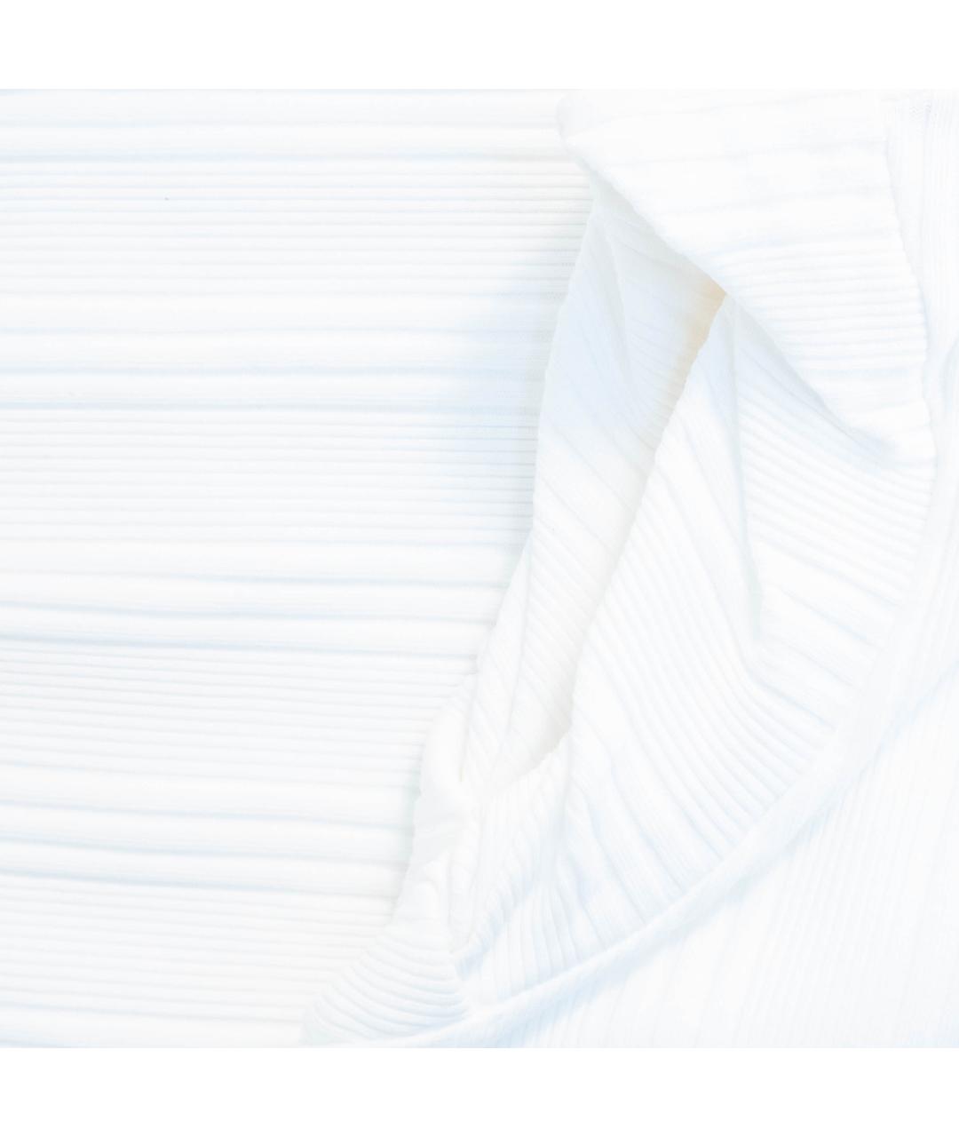 THE ATTICO Белая хлопковая блузы, фото 5