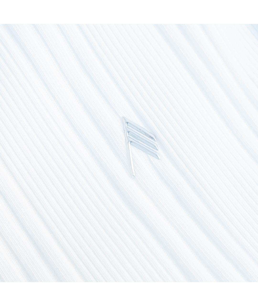 THE ATTICO Белая хлопковая блузы, фото 4