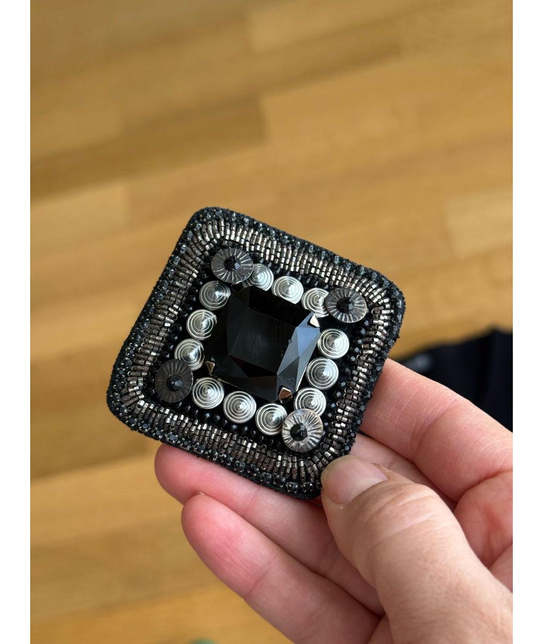 ALEXANDER MCQUEEN Черный хлопковый костюм с юбками, фото 6