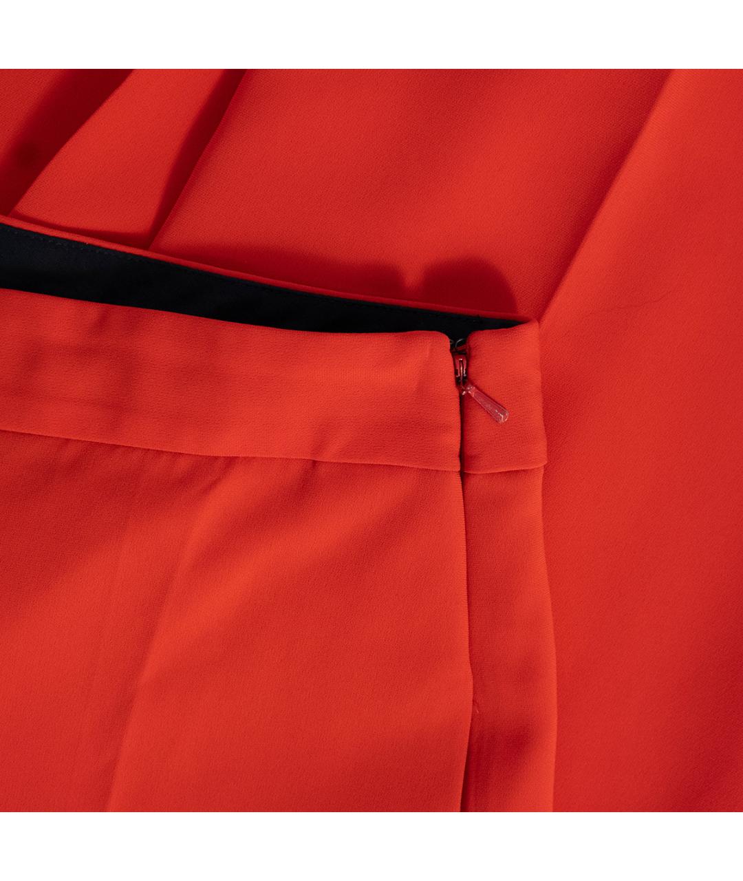 MOSCHINO Красные брюки узкие, фото 4