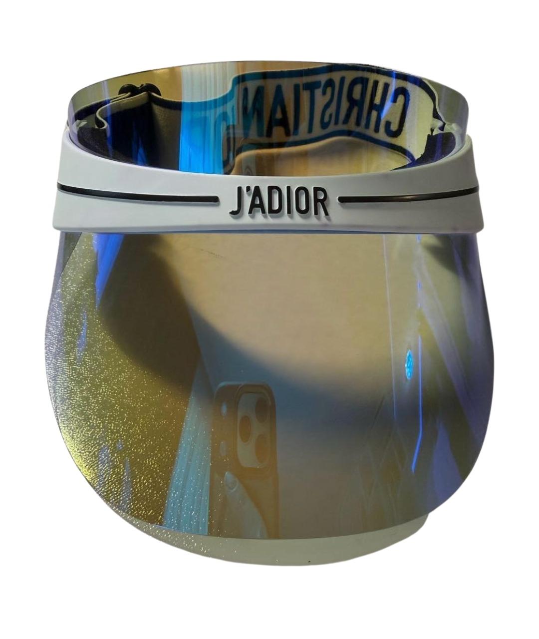 CHRISTIAN DIOR Голубая кепка, фото 1